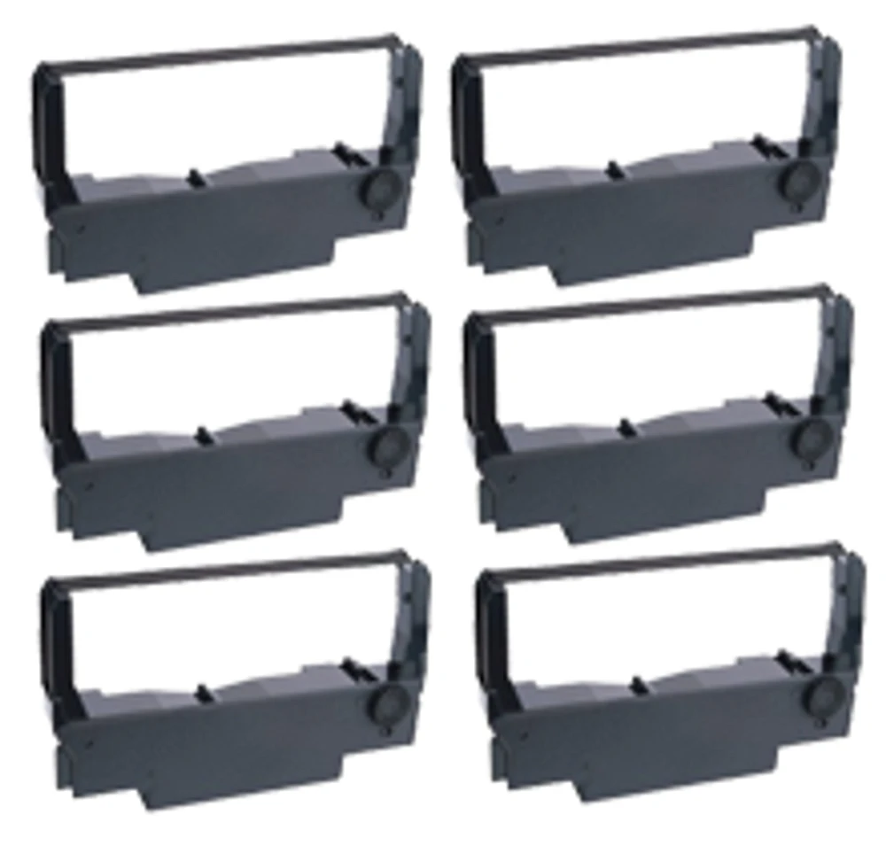 Epson ERC-30BK Ribbons 6-PACK Black