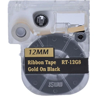 Epson LC-4BKK5 Ribbon Tape Gold on Black 12MM / 1.5" - 5M / 16FT