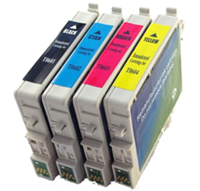 Epson T060 Ink / Inkjet Cartridge Set Black Cyan Yellow Magenta