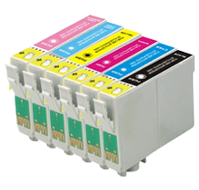 Epson T079 Ink / Inkjet Cartridge Set Black Cyan Yellow Magenta Light Cyan Light Magenta