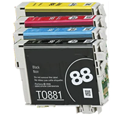 Epson T088 Ink / Inkjet Cartridge Set Black Cyan Yellow Magenta