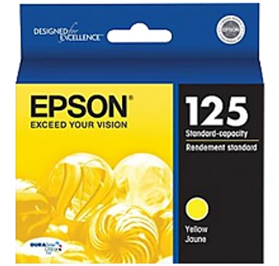 Epson T125420 Ink / Inkjet Cartridge Yellow