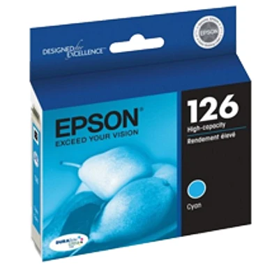 Epson T126220 High Yield Ink / Inkjet Cartridge Cyan