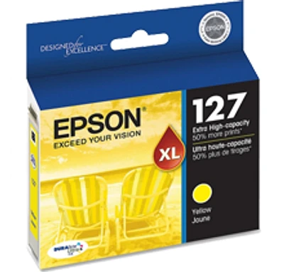 Epson T127420 Extra High Yield Ink / Inkjet Cartridge Yellow