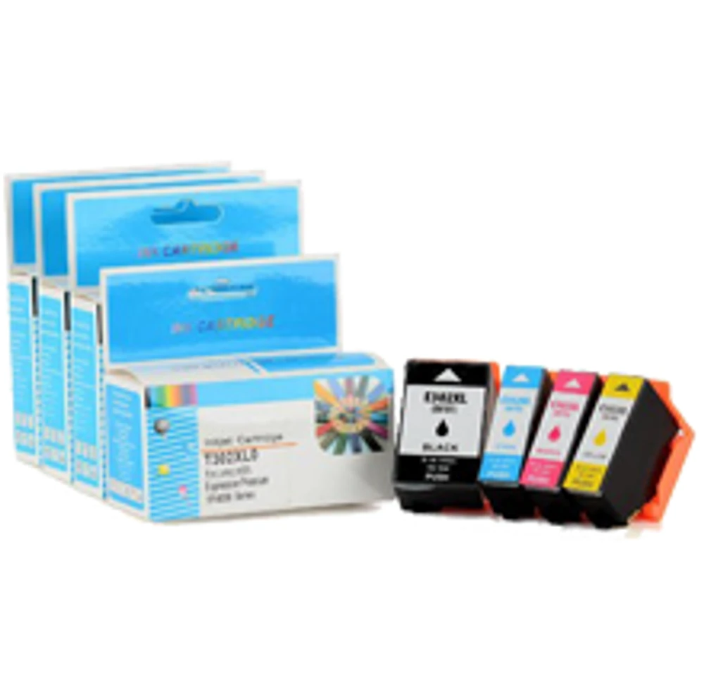 Epson T302XL High yield Ink / Inkjet Cartridge Set Black Cyan Magenta Yellow