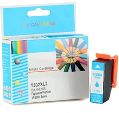 Epson T302XL220 High Yield Cyan Ink / Inkjet Cartridge