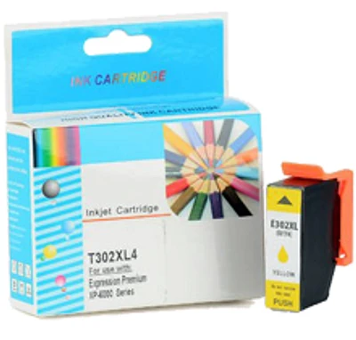 Epson T302XL420 High Yield Yellow Ink / Inkjet Cartridge