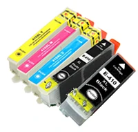 Epson T410XL High Yield Ink / Inkjet Cartridge Set Black Photo Black Cyan Magenta Yellow