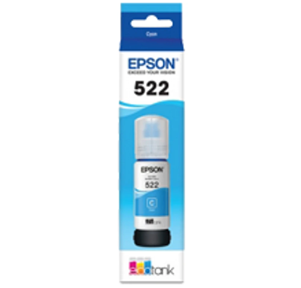 Epson T522220 Cyan Ink / Inkjet Cartridge