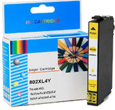 Epson T802XL420 High Yield INK/INKJET Cartridge Yellow