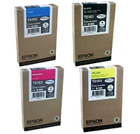 Epson Epson T616 Set Ink / Inkjet Cartridge Black Cyan Yellow Magenta