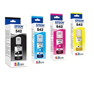 Epson T542 Ink / Inkjet Cartridge Set Black Cyan Magenta Yellow