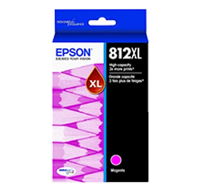 Epson T812XL320 Magenta Ink / Inkjet Cartridge High Yield