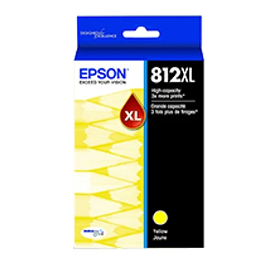 Epson T812XL420 Yellow Ink / Inkjet Cartridge High Yield