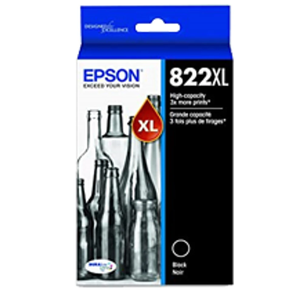 Epson T822XL120 Black Ink / Inkjet Cartridge