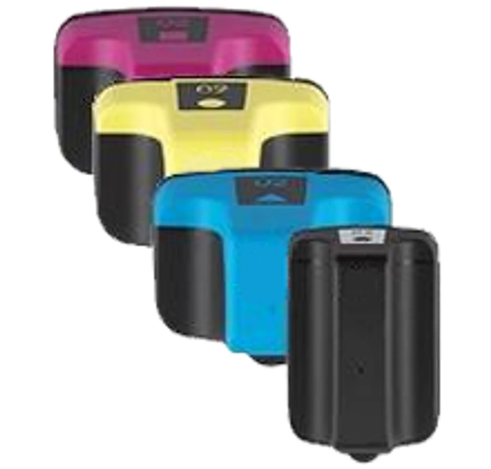 HP 02 Ink / Inkjet Cartridge Set Black Cyan Yellow Magenta