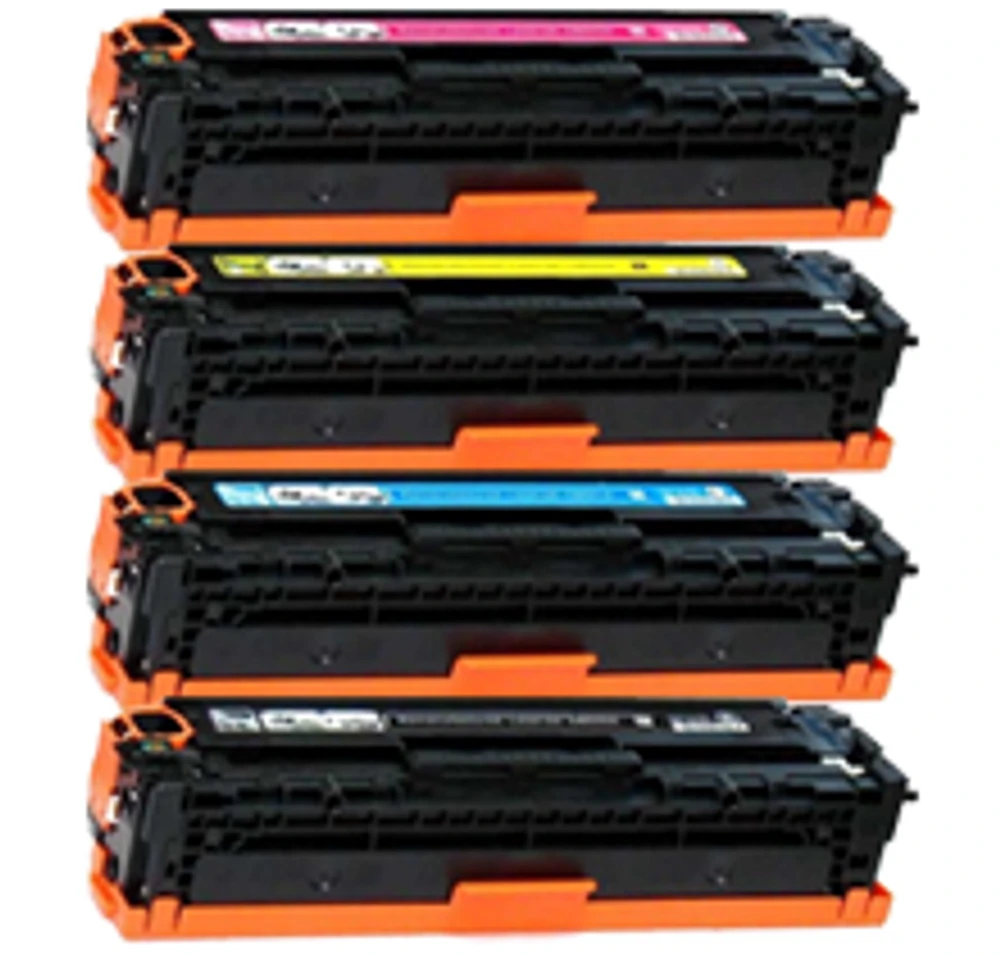 HP 128A Laser Toner Cartridge Set Black Cyan Yellow Magenta