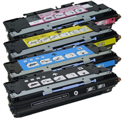 HP Laser Toner Cartridge Set Black Cyan Yellow Magenta