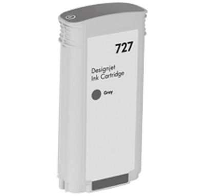 HP B3P24A (HP 727) Gray Ink / Inkjet Cartridge