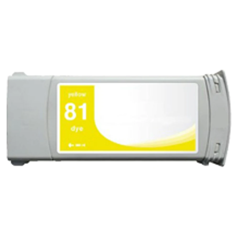 HP C4933A (81) Ink / Inkjet Cartridge Yellow