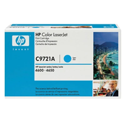 HP C9721A Laser Toner Cartridge Cyan