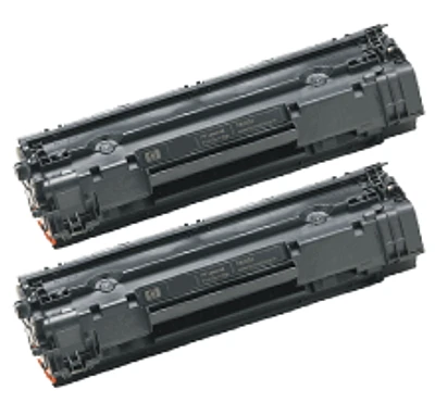 PACK of 2-HP CB435A HP35A Laser Toner Cartridge