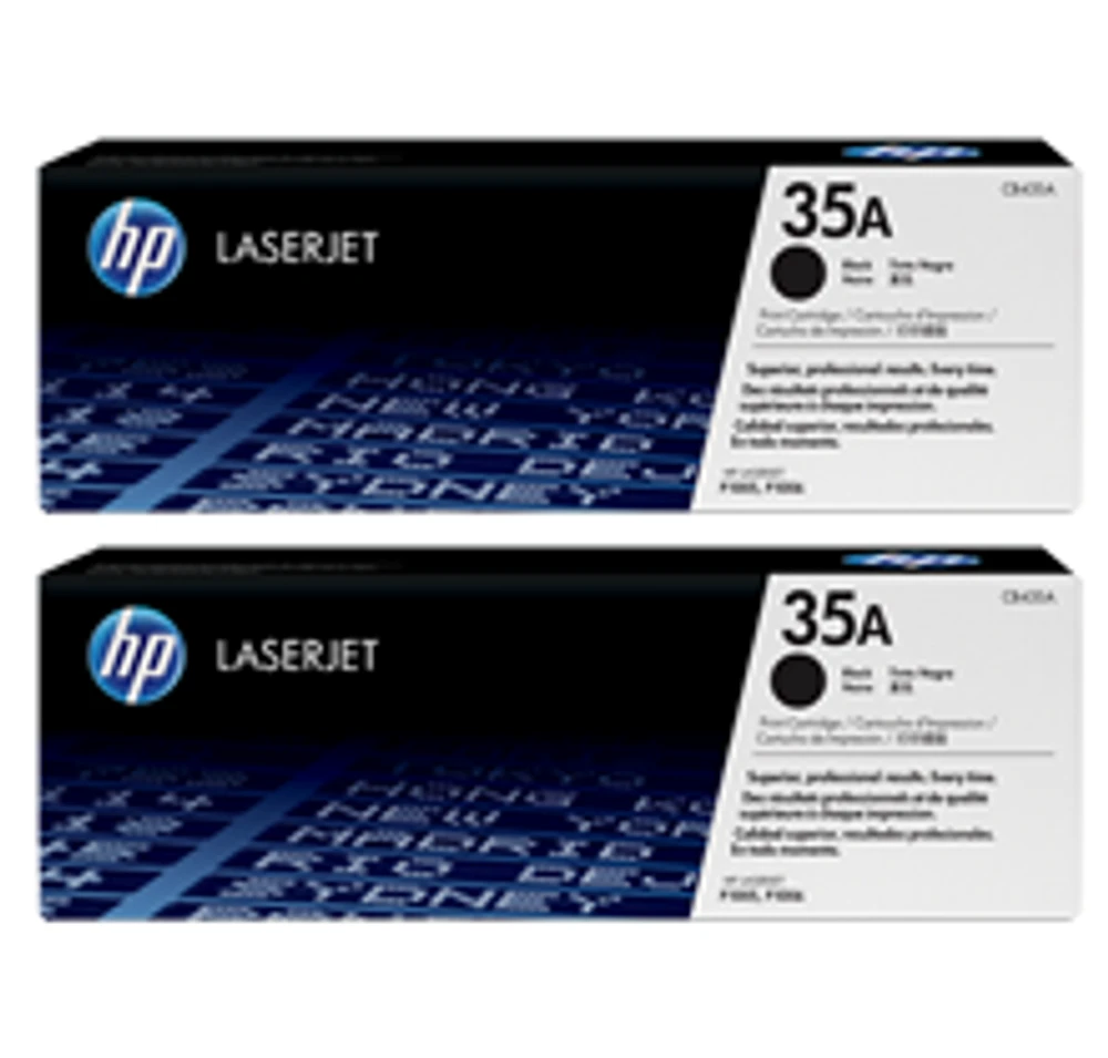 HP CB435AD HP35AD Laser Toner Cartridge Dual Pack