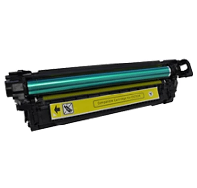 MADE IN CANADA HP CE252A Laser Toner Cartridge Yellow