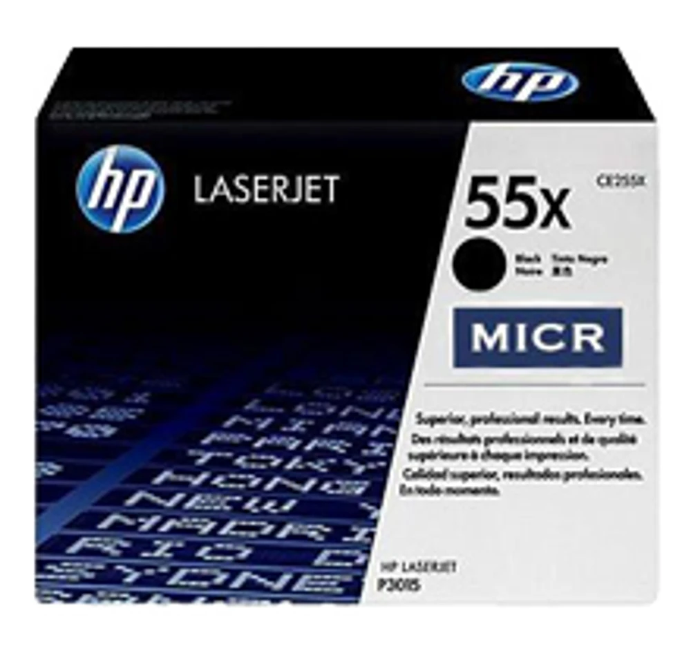 TROY BRAND  MICR HP CE255X HP55X High Yield Laser Toner Cartridge (For Checks)