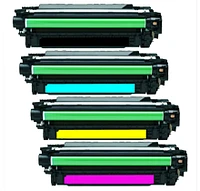 HP CP5525 Laser Toner Cartridge Set Black Cyan Yellow Magenta