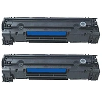 PACK of 2-HP CE285A HP85A Laser Toner Cartridge