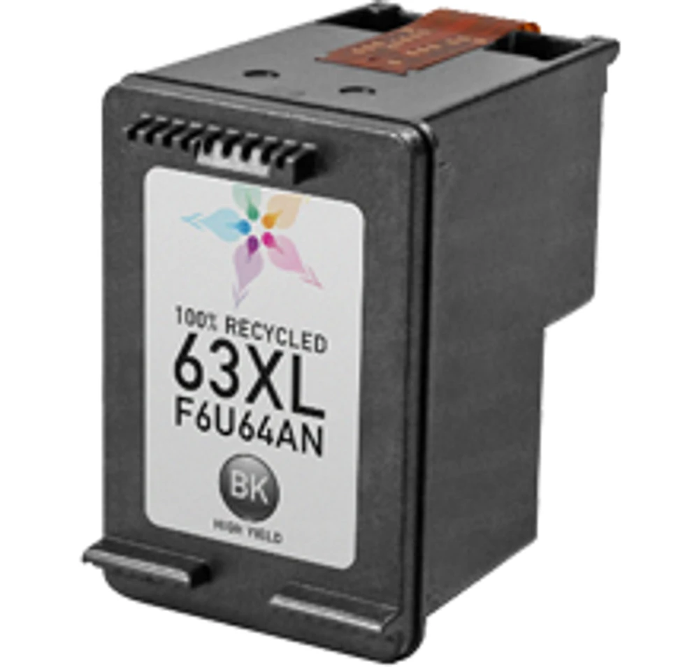 HP F6U64AN (HP 63XL) High Yield Ink / Inkjet Cartridge Black