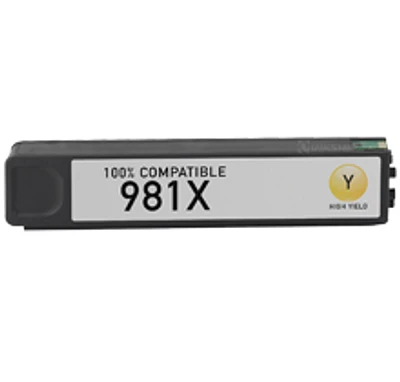 HP L0R11A (981X) Yellow Ink / Inkjet Cartridge