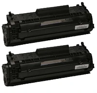 PACK of 2-HP Q2612A HP12A Laser Toner Cartridge