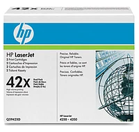 HP Q5942XD HP42X Laser Toner Cartridge High Yield Dual Pack