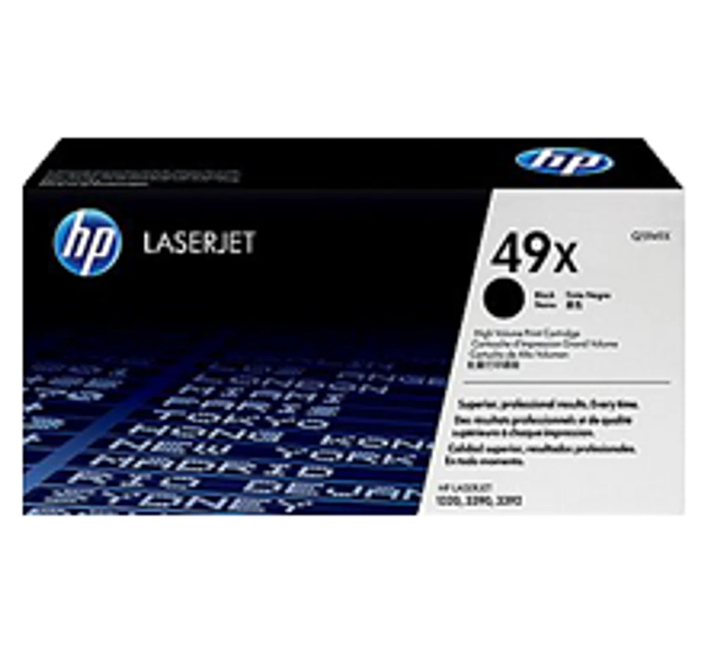 HP Q5949X HP49X Laser Toner Cartridge High Yield