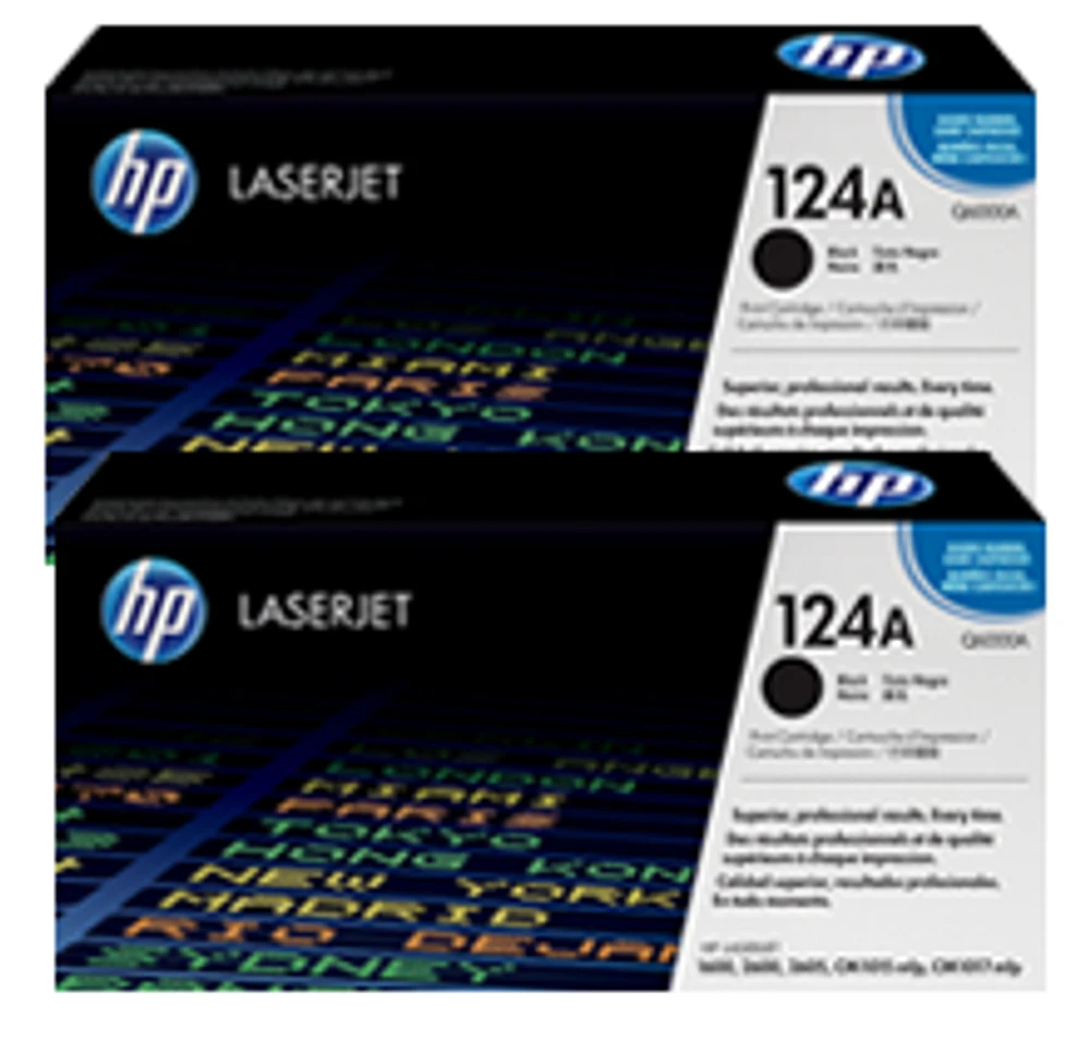 HP Q6000AD Laser Toner Cartridge Black Dual Pack