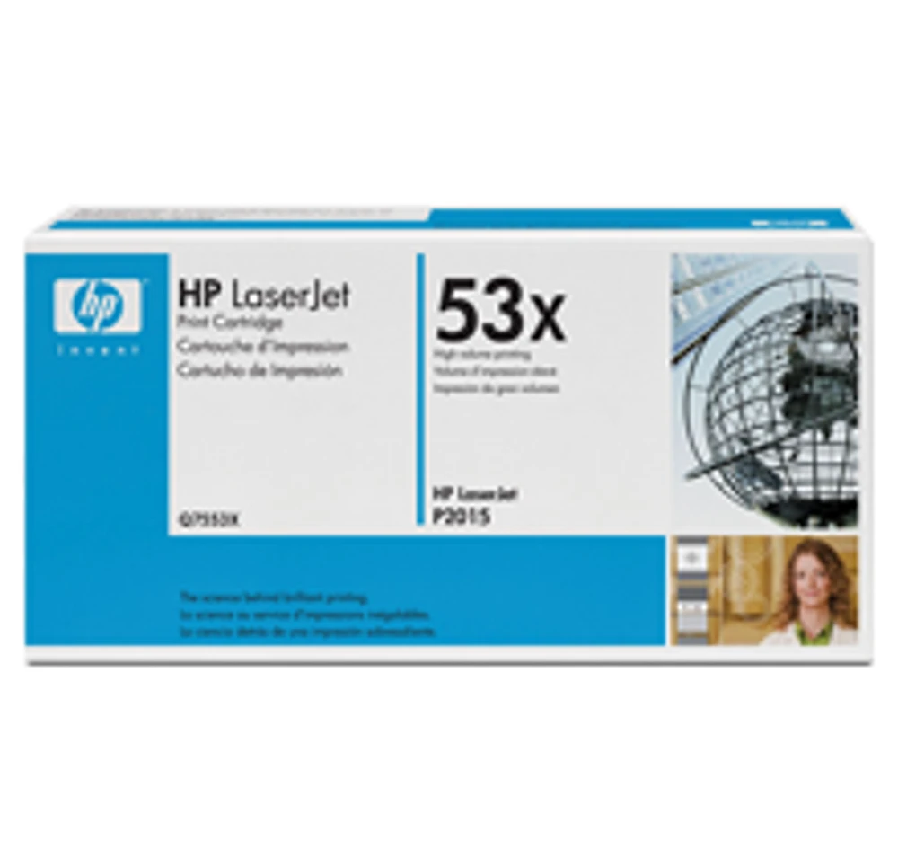 HP Q7553X HP53X Laser Toner Cartridge High Yield