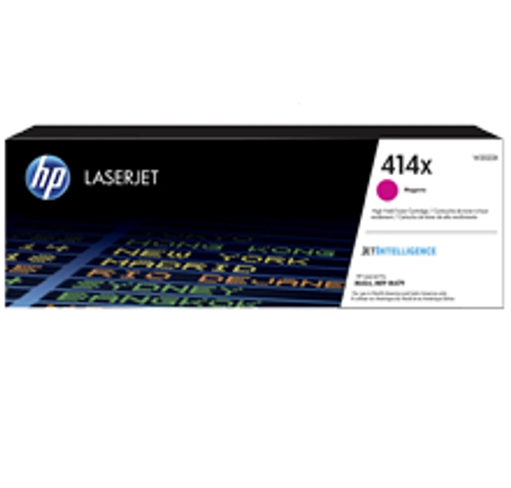 HP W2023X  (414X) Magenta High Yield Laser Toner Cartridge