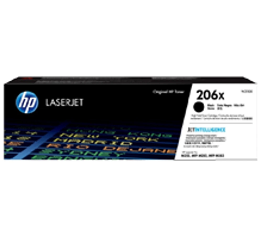 HP W2110X (206X) Black Laser Toner Cartridge High Yield