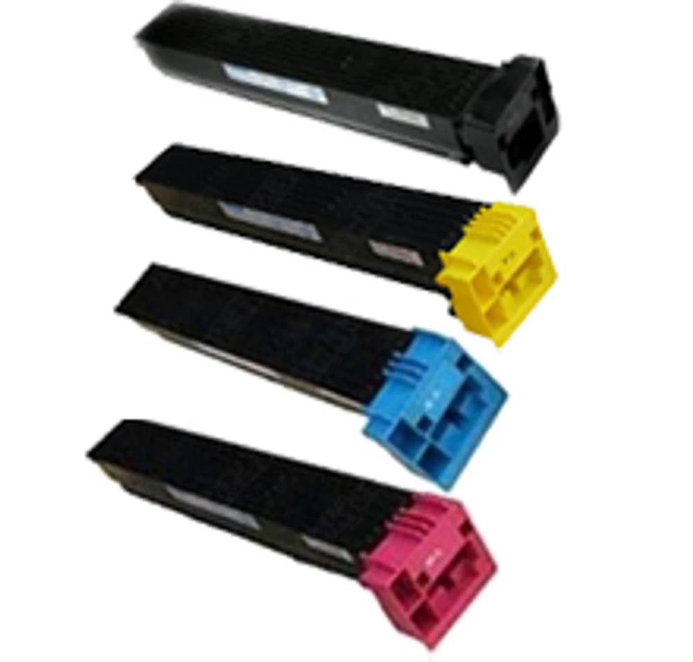 KONICA MINOLTA TN-711 Laser Toner Cartridge Set Black Cyan Magenta Yellow