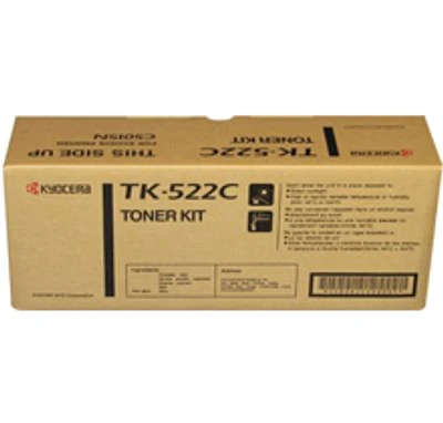 Kyocera Mita TK-522C Laser Toner Cartridge Cyan