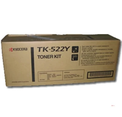 Kyocera Mita TK-522Y Laser Toner Cartridge Yellow