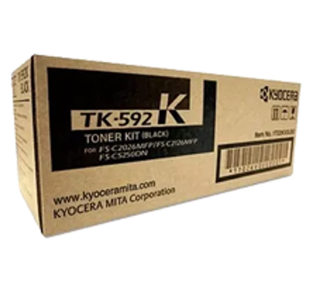 Kyocera / Mita TK-592BK Laser Toner Cartridge Black
