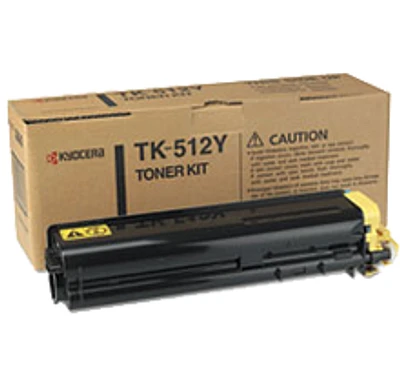 Kyocera / Mita TK-512Y Laser Toner Cartridge Yellow