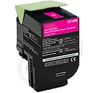 Lexmark 70C1HM0 High Yield Laser Toner Cartridge Magenta