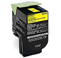 Lexmark 70C1HY0 High Yield Laser Toner Cartridge Yellow