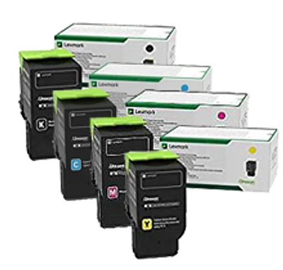 BRAND NEW ORIGINAL Lexmark 78C1X Extra High Yield Laser Toner Cartridge SET Black Cyan Magenta Yellow