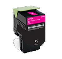 Lexmark 80C1HM0 Laser Toner Cartridge Magenta High Yield