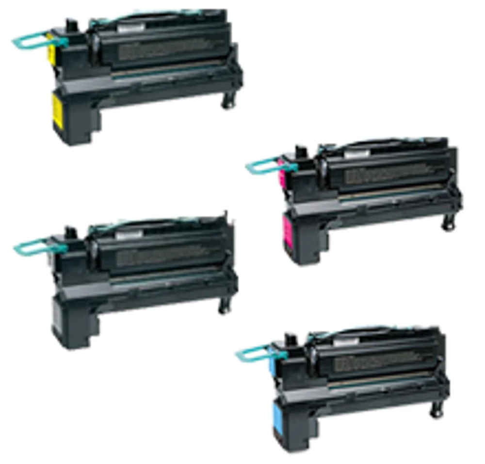 Lexmark C792 Laser Toner Cartridge Extra High Yield Set Black Cyan Magenta Yellow